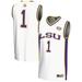 Youth GameDay Greats White #1 LSU Tigers Lightweight Basketball Jersey