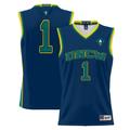 Youth GameDay Greats Navy #1 UNC Wilmington Seahawks Lightweight Basketball Jersey