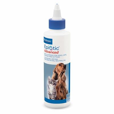 Virbac Epi-Otic Advanced Ear Cleaner for Dogs and Cats, 8 fl. oz., 8 FZ