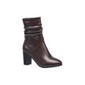 Women's Scrunch Bootie by French Connection in Brown (Size 8 1/2 M)