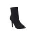 Women's Meghan Bootie by French Connection in Black (Size 6 1/2 M)