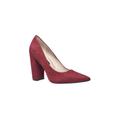 Women's Kelsey Pump by French Connection in Burgundy (Size 6 M)