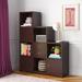 Latitude Run® Cube Step Bookcase Wood in Brown | 63 H x 50 W x 15.25 D in | Wayfair AOAS1105 21397807
