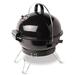 Bond Portable Kettle Charcoal Grill Porcelain-Coated Grates/Steel in Black/Gray | Wayfair 388649