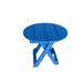 Buyers Choice Phat Tommy Folding Patio Side Table Plastic in Blue | 17 H x 22 W x 22 D in | Wayfair 720A-RNDTABLEPOLY.BLUE