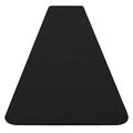 White 120 x 36 x 0.25 in Area Rug - House Home & More Skid-Resistant Carpet Runner - Black | 120 H x 36 W x 0.25 D in | Wayfair 92160