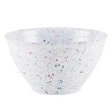 Rachael Ray Melamine Garbage Bowl, White Melamine, Rubber in Blue/Red/White | 5.5 H x 10 W x 5 D in | Wayfair 48451