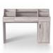 24/7 Shop At Home Marleene 48.66" Width Vanity Table Wood in Brown/White | 35.43 H x 48.66 W x 16.34 D in | Wayfair YNJ-20600C34