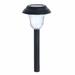 Sterno Home Black Solar Powered Integrated LED Metal Pathway Light Metal/Steel in Black/Gray/White | 11 H x 4.5 W x 4.5 D in | Wayfair GL39148