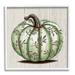 The Holiday Aisle® Green Autumn Pumpkin Patterned by Elizabeth Tyndall - Painting on Canvas in Brown/Gray/Green | 12 H x 12 W x 1.5 D in | Wayfair