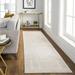 White 142 x 0.28 in Area Rug - Zipcode Design™ Herrod Gray/Ivory Area Rug, Polypropylene | 142 W x 0.28 D in | Wayfair