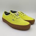 Vans Shoes | New Womens Vans Authentic Ice Cream Glitter Yellow Gum Bottom Sneaker Shoes | Color: Brown/Yellow | Size: Various