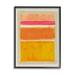 Stupell Industries Varied Orange Stripes Arrangement Giclee Art By Victoria Barnes Wood in Brown/Orange/Pink | 14 H x 11 W x 1.5 D in | Wayfair