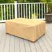 Arlmont & Co. Jared Outdoor Ottoman Cover, Polypropylene in Brown | 18 H x 33 W x 25 D in | Wayfair 47E1F62F289743C3B076FCEC5F38439A