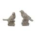 Winston Porter 2 Piece Jaedynn Figurine Set Porcelain/Ceramic in Gray | 6.5 H x 3 W x 5 D in | Wayfair 5A627D9A1EEA464F8BB293CBEE4CECBF