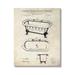 Stupell Industries Vintage Bathtub Patent Diagram Canvas Wall Art By Karl Hronek Canvas in Gray | 30 H x 24 W x 1.5 D in | Wayfair ar-850_cn_24x30