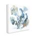 Stupell Industries Busy Blue Shapes Arrangement Canvas Wall Art By June Erica Vess Canvas in Blue/Brown/White | 17 H x 17 W x 1.5 D in | Wayfair