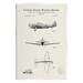 Stupell Industries Historic Aircraft Patent Diagram Wall Plaque Art By Karl Hronek | 15 H x 10 W x 0.5 D in | Wayfair ar-867_wd_10x15