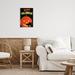 The Holiday Aisle® Happy Halloween Haunted Jack-o-Lantern by Saturday Evening Post - Unframed Graphic Art on MDF in Black/Red | Wayfair