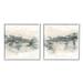 Stupell Industries Modern Abstract Scribble Composition 2 Pc Giclee Art Set By June Erica Vess in Brown/Gray | 17 H x 34 W x 1.5 D in | Wayfair