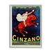 Stupell Industries Cinzano Vermouth Vintage Ad Giclee Art By Marcus Jules Canvas in Black/Red/White | 30 H x 24 W x 1.5 D in | Wayfair