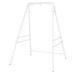 Arlmont & Co. Leaundra Iron Hammock Chair Stand Metal in White | 70.9 H x 54 W x 54.5 D in | Wayfair 3DDC85763D1B49BE9AEF22F7B27D1E64