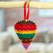 The Holiday Aisle® Christmas Hanging Figurine Ornament in Brown/Green/Red | 3.9 H x 2.8 W x 0.8 D in | Wayfair 9BB4D8B0EA284DEA853573A94FD80435