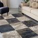 Black 72 x 48 x 0.31 in Area Rug - Orren Ellis Jasmine Patchwork Modern Eclectic Color Block Indoor Area Rug | 72 H x 48 W x 0.31 D in | Wayfair