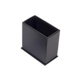 Inbox Zero Lanishia 4 Piece Desk Organizer Set Faux Leather in Black | 23 H x 16 W in | Wayfair C5867098492045AC8AAD3B0F9E259021