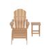 Beachcrest Home™ Shaunna Patio Chair w/ Ottoman in Brown | 35.25 H x 29.25 W x 32 D in | Wayfair 5E0A5458E10346638BF4C89C69A47DC6