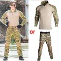 DulMulticam T-shirt ou pantalon de tir Airsoft combinaisons de saut camouflage entraînement au