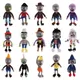 Lot de 15 peluches plantes vs Zombies 30cm jouets en peluche doux PVZ Cowboy canard cadeaux