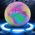 Ballon de football phosphorescent ballons de football Shoous holographiques ballon de football