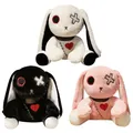 Halloween Lapin Peluche Halloween Lapin Lapin En Peluche Halloween Peluche Lapin Blanc/Rose/Noir