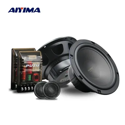 AIYIMA – combinaison de haut-parleurs coaxiaux 6.5 pouces 180W gamme complète avec aigus et