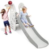 Veecome Kids Folding Slide W/Bask Baby Slide Indoor First Play Set Toddler Playground Slipping Slide Climber Toy Playset