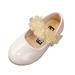 Toddler Baby Girls Small Leather Shoes Cute Bowknot Square Heel Single Shoes Children s Casual Soft Soled Princess Shoes Dance Shoes