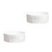 Manor White Pet Bowl, 1 Cup, Set of 2, Medium