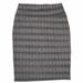 Lularoe Skirts | Lularoe Cassie Pencil Skirt | Color: Black/White | Size: M