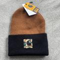 Carhartt Accessories | - New Brown Adult Camo Mix Limited Edition Carhartt Beanie Hat Cap *New* | Color: Black/Brown | Size: Os