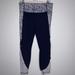 Athleta Pants & Jumpsuits | Athleta High Rise Legging L Blue White Striped Animal Print Athletic Pants | Color: Blue | Size: L