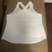 Nike Tops | New Nike Tank Top Womens 1x Plus Racerback Running Strap Racer Workout | Color: White | Size: 1x