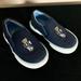 Polo By Ralph Lauren Shoes | Boy's Polo Ralph Lauren Preppy College Bear Slip On Canvas Loafer Sneakers 7 | Color: Blue | Size: 7bb