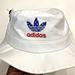 Adidas Accessories | New Adidas Americana Bucket Hat White Red Blue Logo Unisex Osfa | Color: White | Size: Os