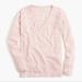 J. Crew Tops | J. Crew Vintage Fleece V Neck Long Sleeve Space Dyed Jersey T Shirt Sz Xl Nwot | Color: Pink | Size: Xl