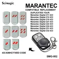 MARANTEC – télécommande numérique 211/212/214/221/222/224/231/232/433mhz Code fixe transmetteur de