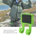 FHU-Support de canne à pêche monté sur ceinture résistant à l'usure antidérapant portable pinces