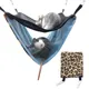 Hamac en toile peluche pour Hamster nid suspendu à 2 couches lit balançoire pour petit Animal