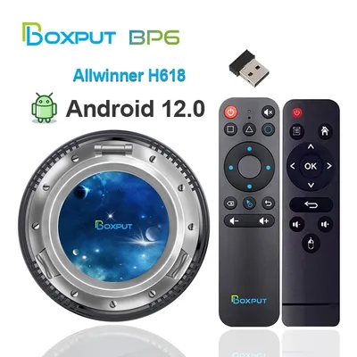 BOXPUT-Boitier TV HK1rbox pour Musicien 6 Android 12 Allwinner H618 6K 2.4G Wifi 5G 4 Go 128