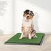 Tucker Murphy Pet™ Dog Grass Pet Loo Indoor/Outdoor Portable Potty, Artificial Grass Patch Bathroom Mat & Washable Pee Pad For Puppy Training | Wayfair